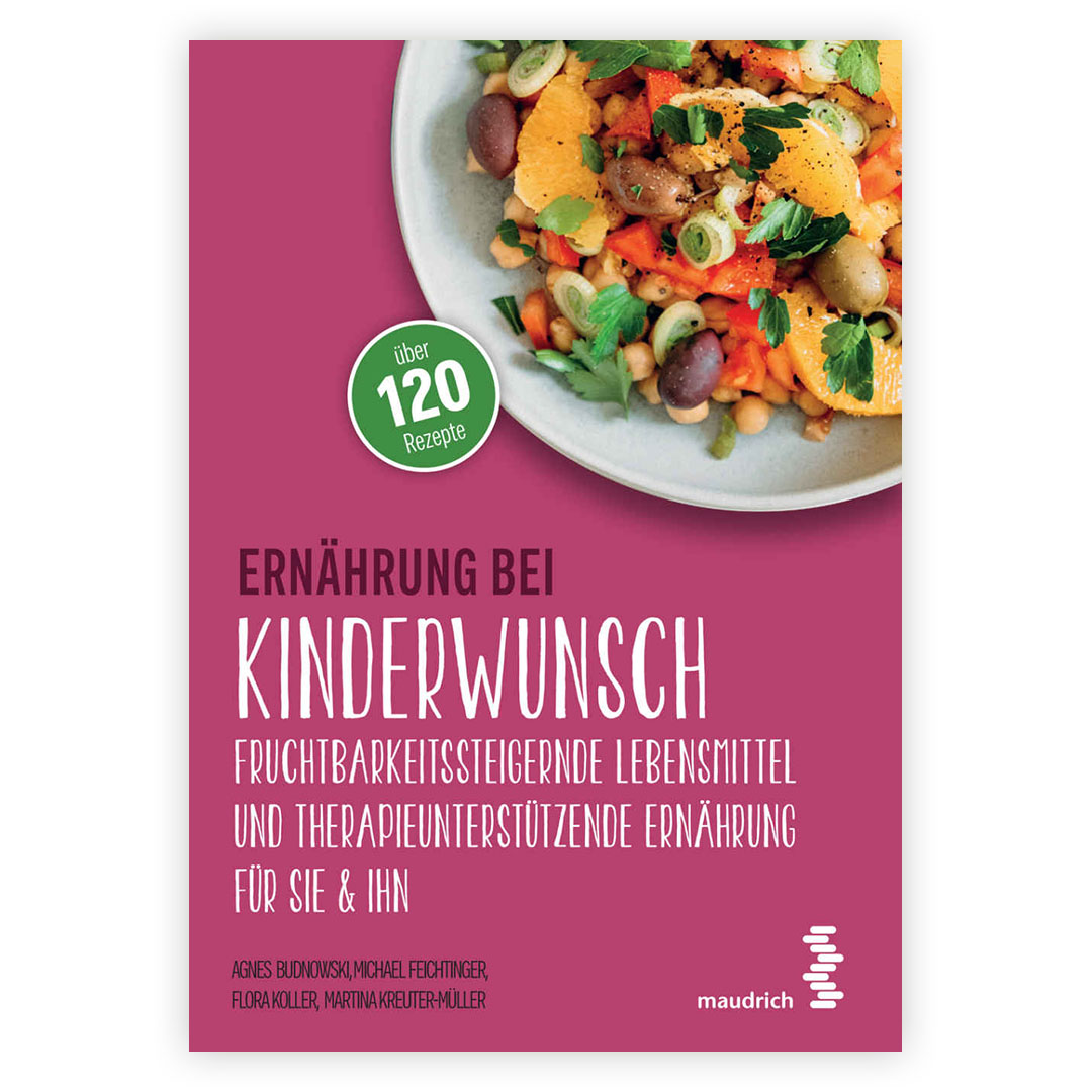 Buchcover „Ernährung und Kinderwunsch“